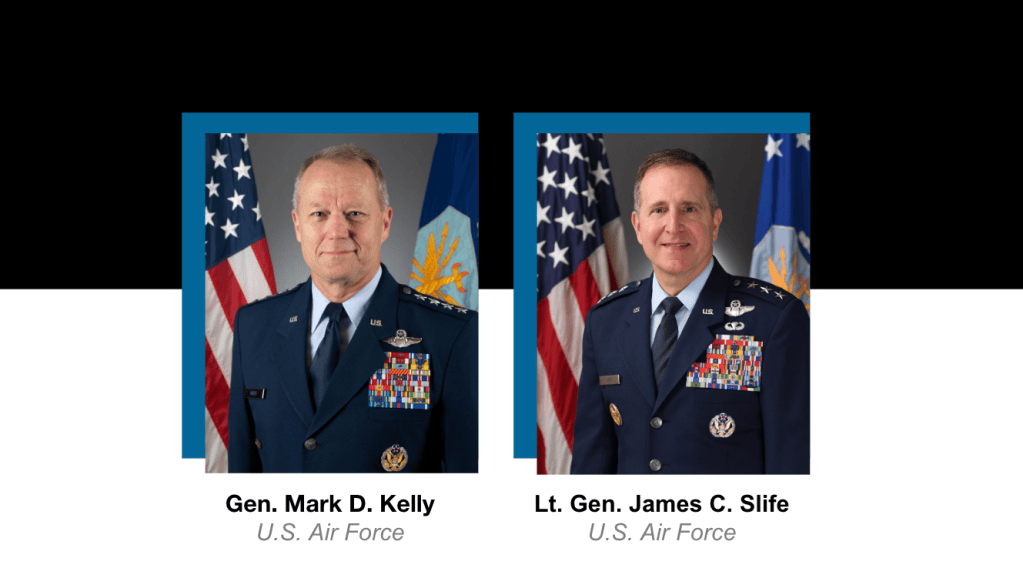 Defense News Conference: USAF Gen. Mark D. Kelly and Lt. Gen. James Slife