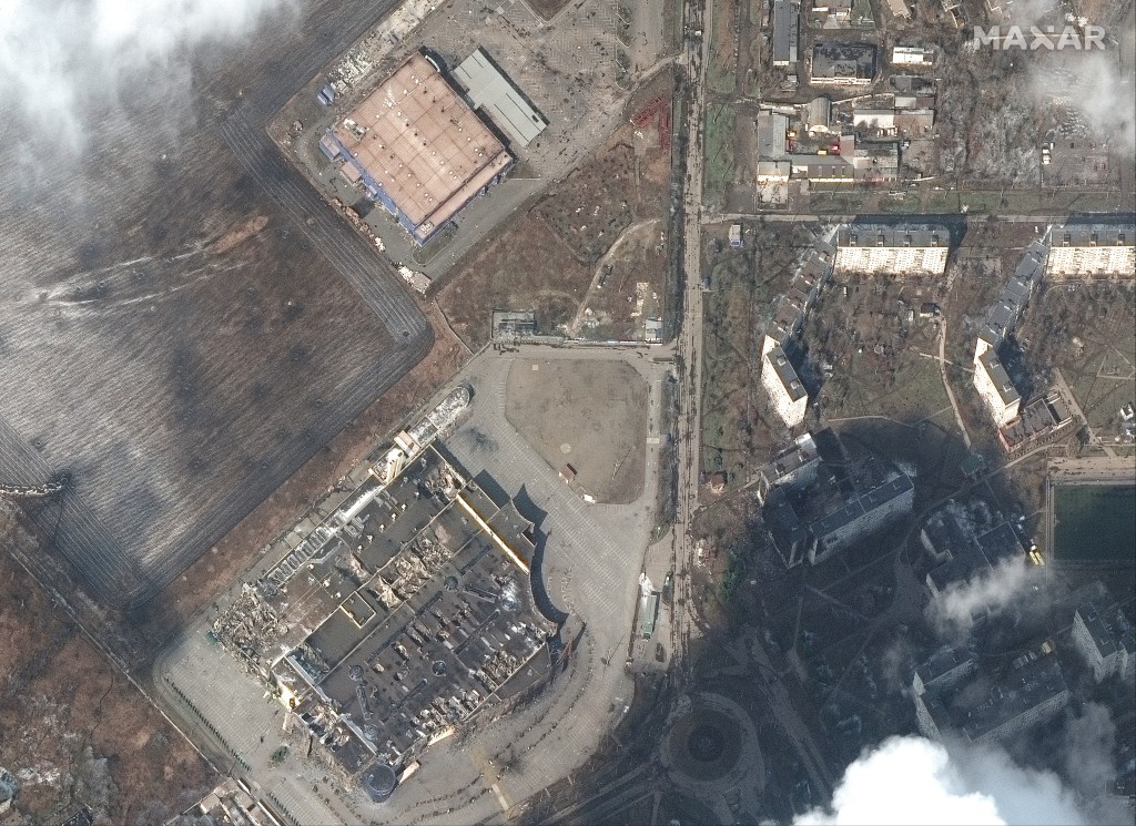 How Russia telegraphed invasion of Ukraine in space and online
