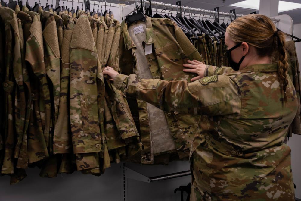 Air Force exchanges will carry more maternity uniforms at a dozen bases