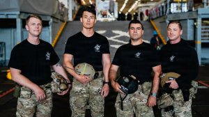 Meet the Navy sailors who will be the first to greet returning Artemis II astronauts
