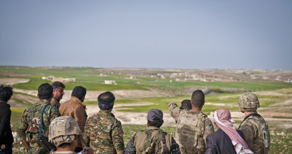 US officials say they’re not conducting ‘presence patrols’ in Manbij, Syria, but new photos show otherwise