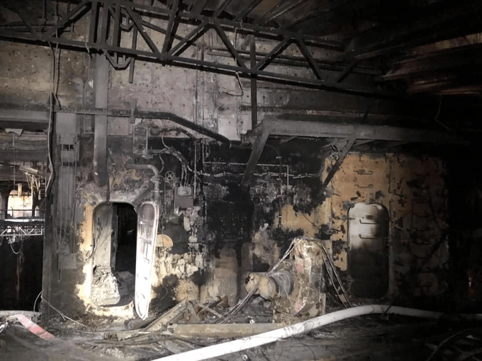 Here’s what the damage inside the Bonhomme Richard looks like