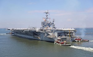 Truman Strike Group enters 6th Fleet