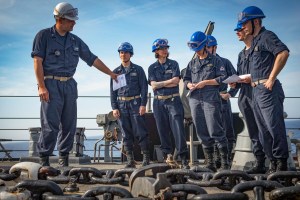 Navy wants chiefs to ‘up and stay.’  At sea.