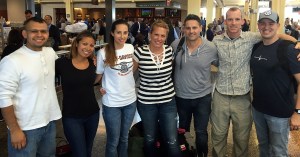Is there a doctor on the flight? Airmen save life on commercial airliner
