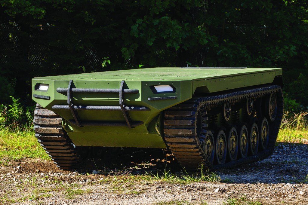 Competing robotic vehicles on display after Army signals new approach