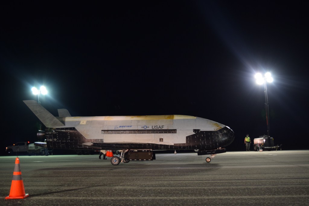 Uncrewed, solar-powered US space plane back after 908 days in orbit