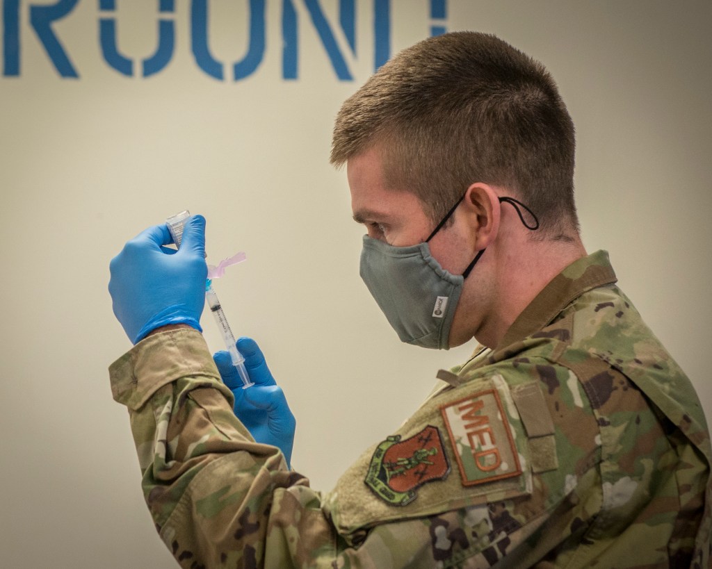 How the Air Force will handle Oklahoma Guardsmen who refuse COVID-19 vaccinations