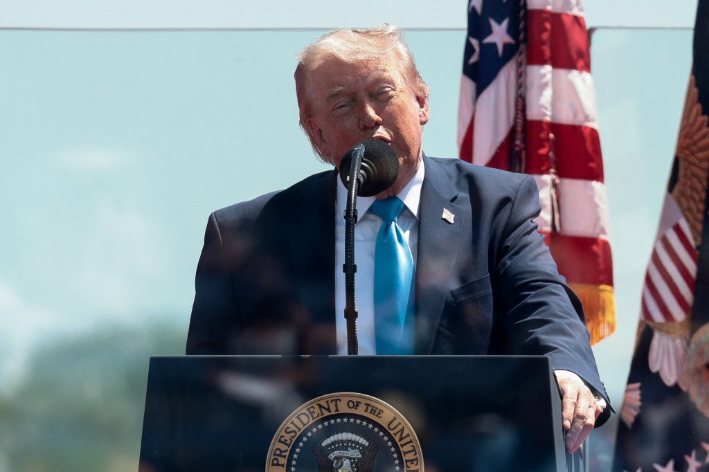 ‘Always push forward’: President Trump addresses Coast Guard Academy Class of 2026