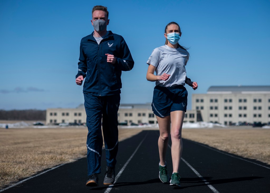 Air Force aims to debut new PT uniforms in March