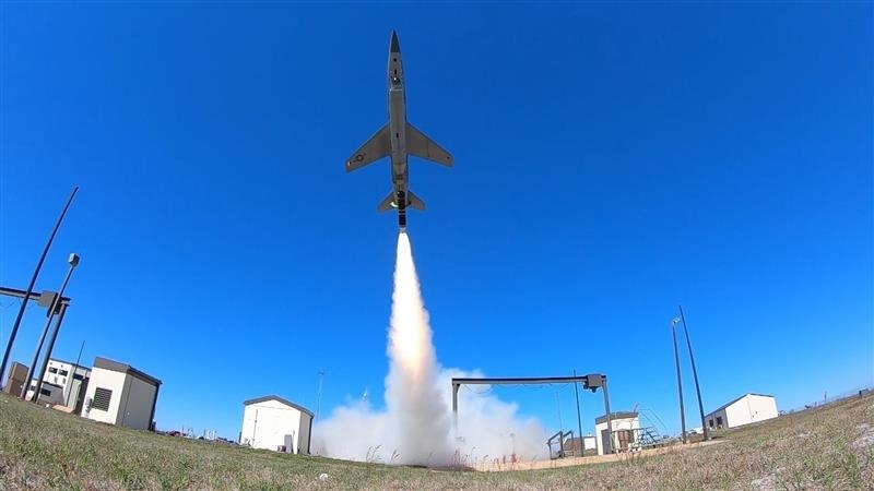 The Air Force’s first Skyborg autonomous drone prototype made its first flight