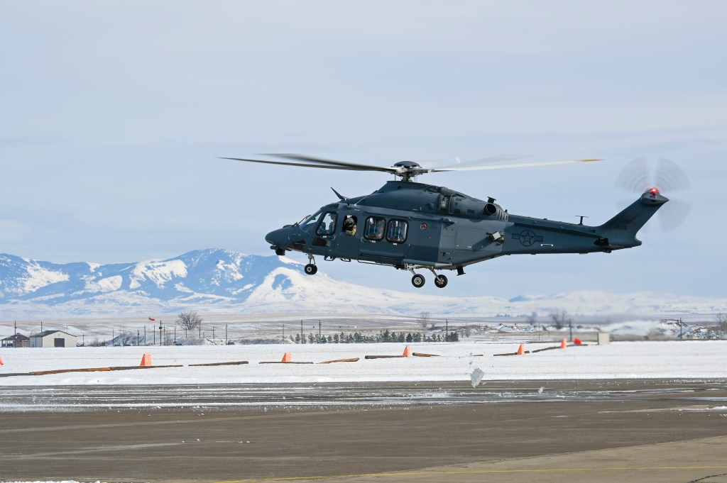 Air Force’s first Grey Wolf patrol helicopter arrives at Malmstrom