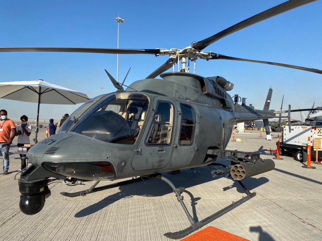 What’s the advantage of militarizing commercial helos post-sale?