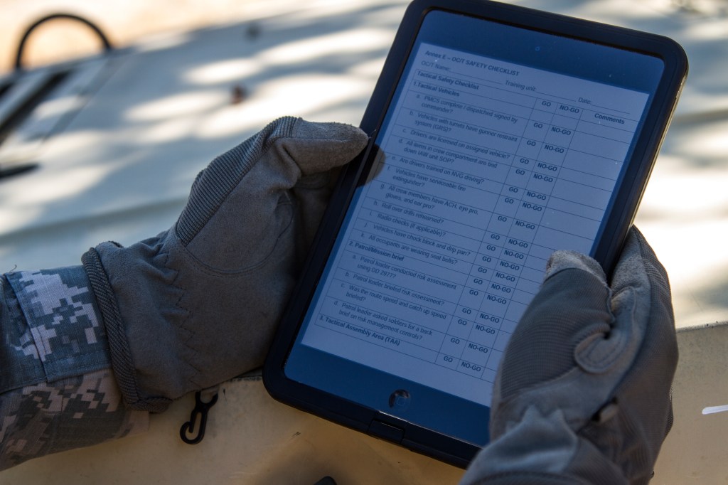 The Army’s plan to stop soldiers from staring at their tablets