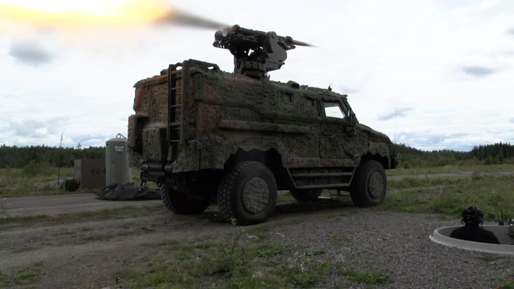 Saab touts successful test of new air-defense weapon