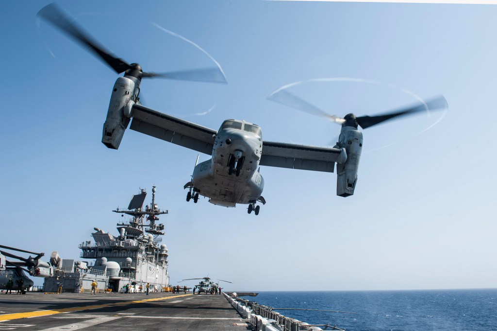 Undisclosed number of Ospreys grounded until clutch-related part fixed