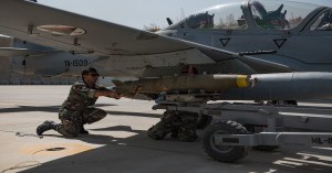 In another first, Afghan pilots are now dropping laser-guided bombs