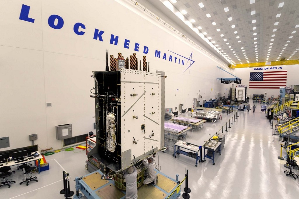Is incumbent Lockheed Martin the only player in the GPS III follow-on competition?