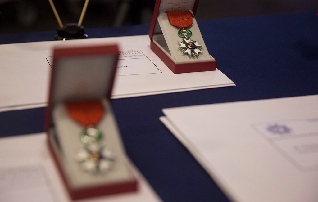 3 WWII veterans honored with France’s most distinguished medal
