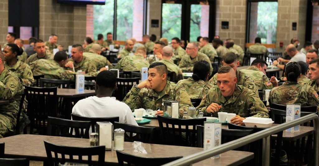 As Army wastes millions in food allowances, campus-style dining gains traction