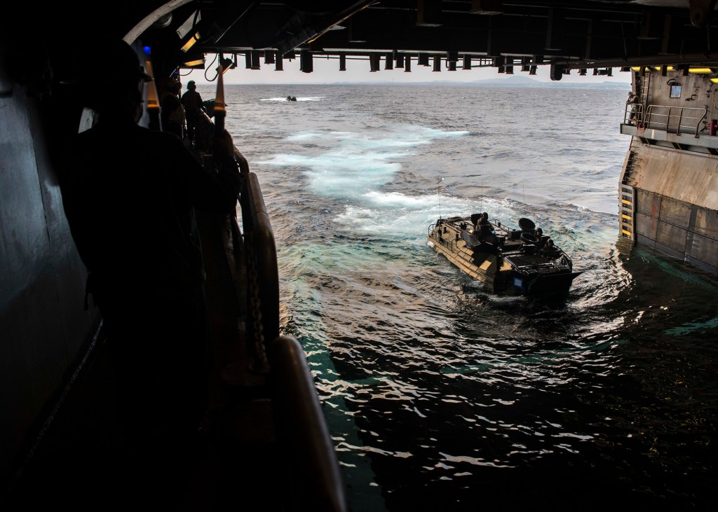 Greece buying vehicles US Marine Corps beached after fatal sinking