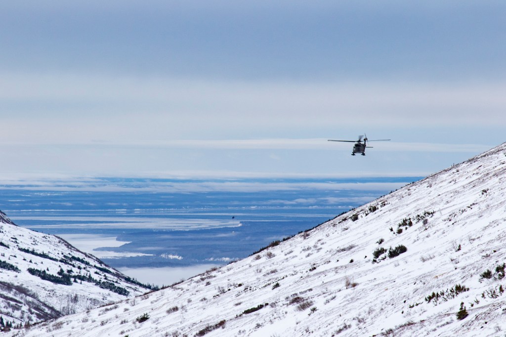 Guard members leave frigid ND for cold-weather training