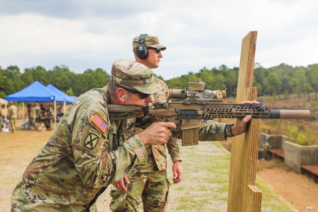 This unit has the M4 and SAW replacement and begins testing soon