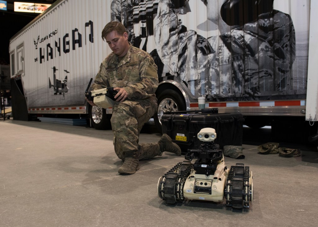 The US Air Force wants to buy a big robot to help with bomb disposal