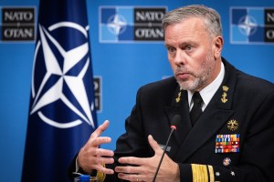 NATO military head Bauer talks Baltics, Ukraine and club bouncers