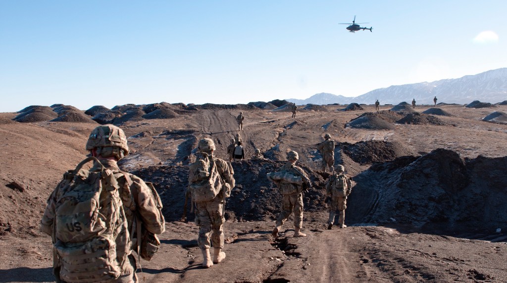 The Taliban’s leader lived in walking distance of this US forward operating base, new book alleges