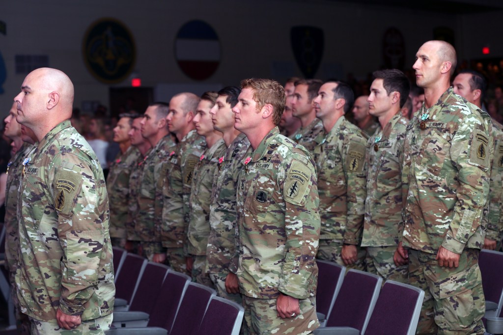 Army special operators receive 34 valor awards for combat actions in one Afghanistan deployment