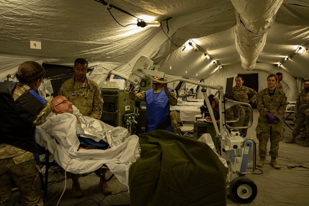 Three Army field hospitals ordered to New York, Washington states