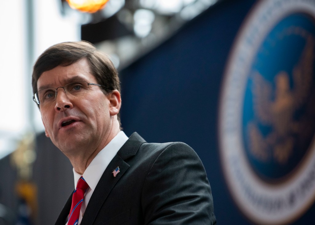 Esper points to $5 billion in ‘night court’ savings