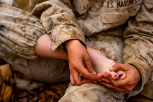 Foot problems are common among troops — here’s how to avoid injury