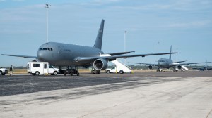 Financial pressures on Boeing’s commercial biz results in another $155M charge for the KC-46 tanker