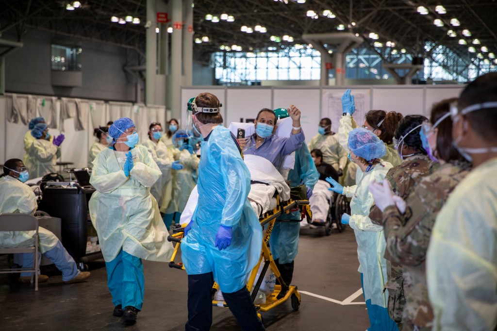 Army hospital centers in New York head home as COVID-19 missions wane