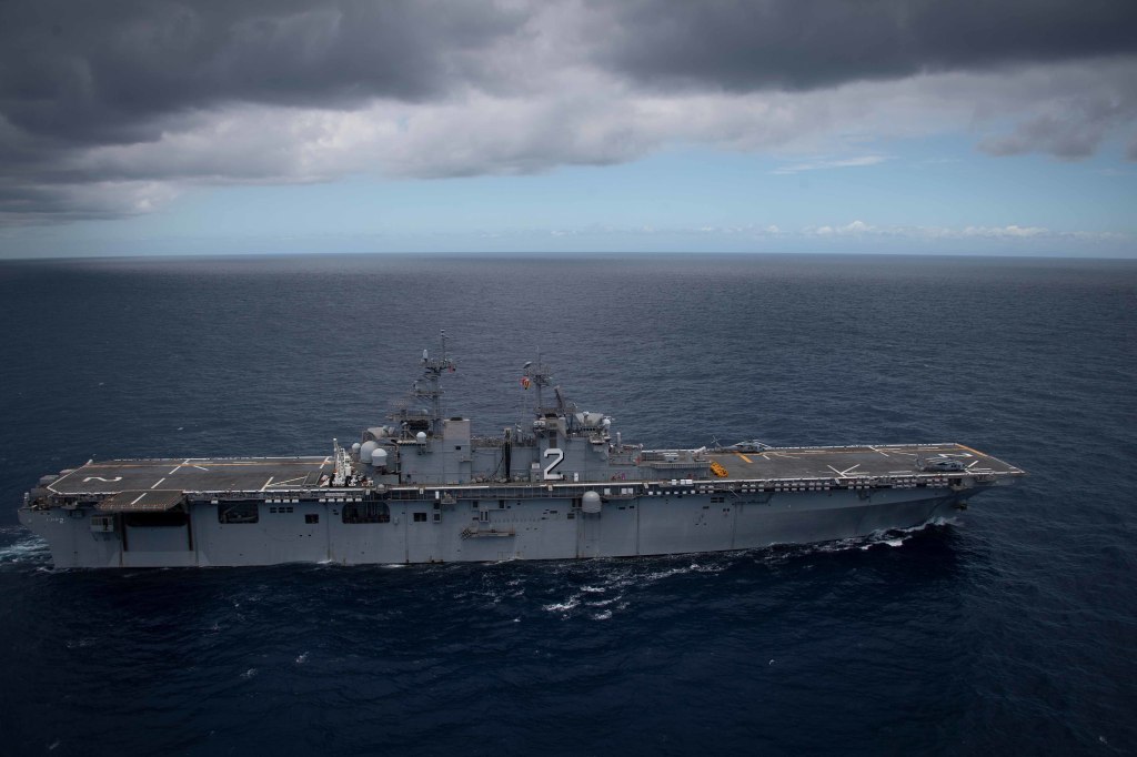 Social distancing at sea, during the world’s largest naval exercise