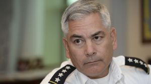 New commander in Afghanistan reviews drawdown plans