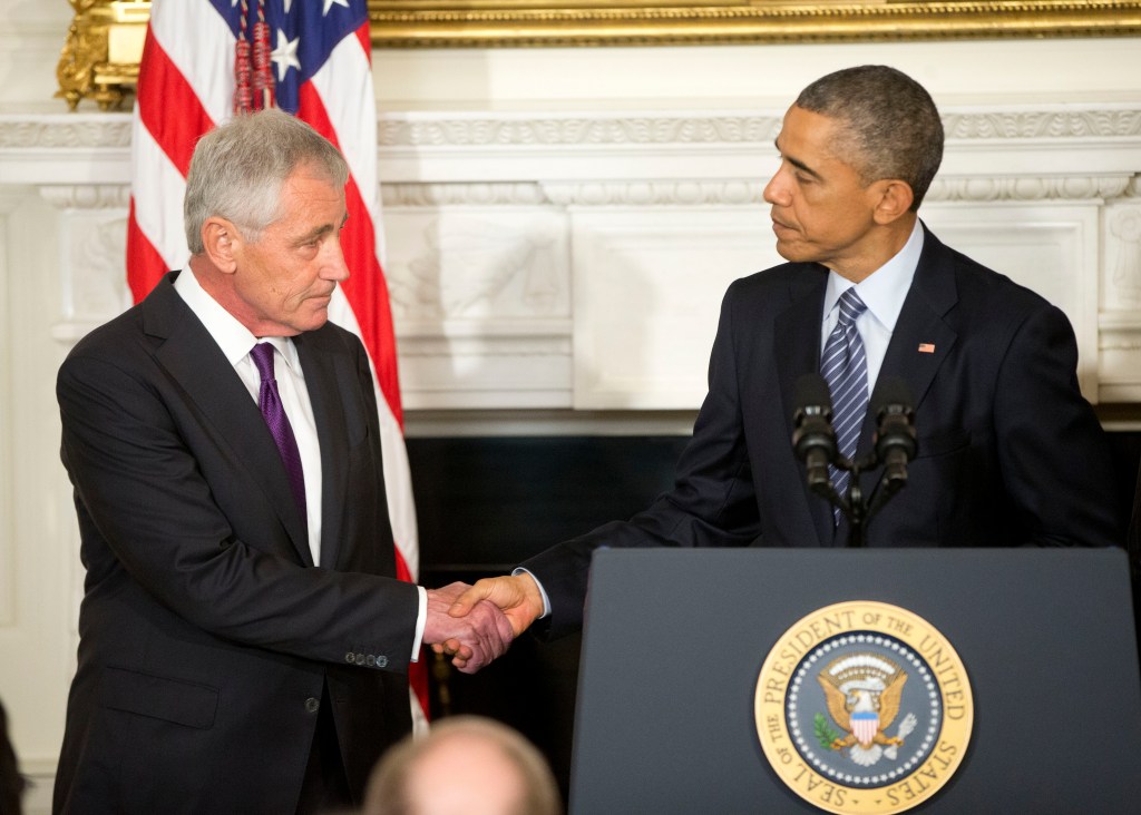Defense Secretary Chuck Hagel to step down