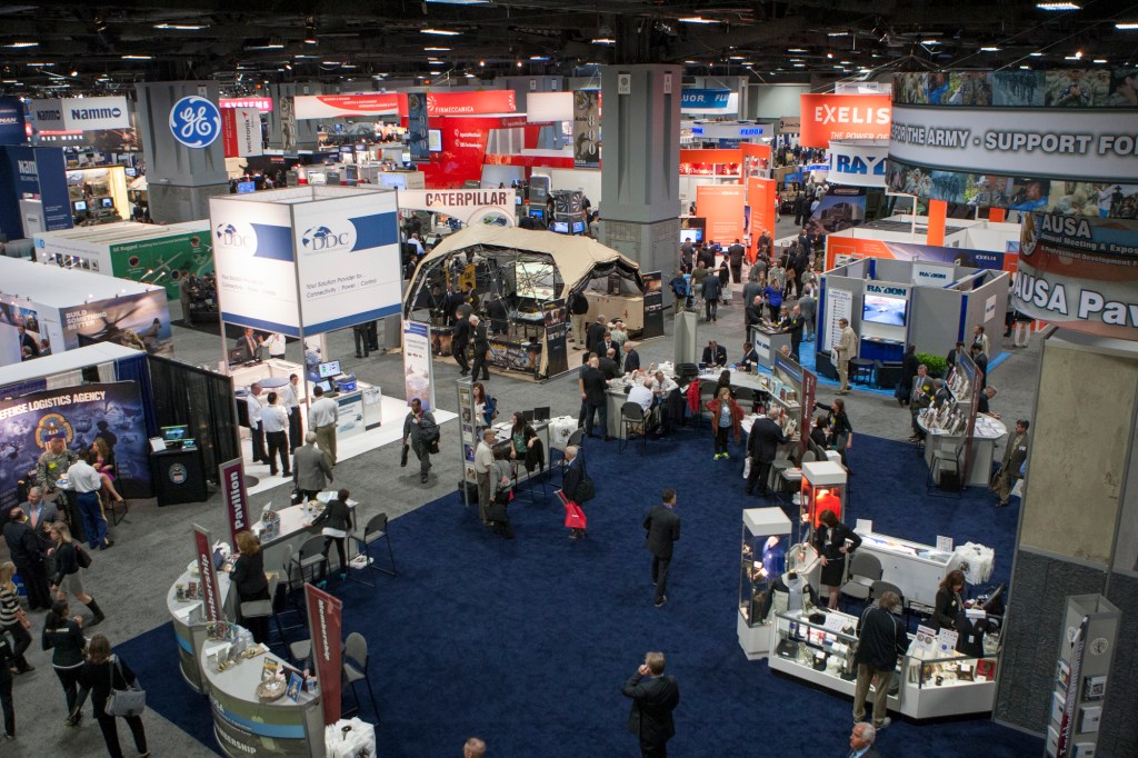Smaller firms at Army trade show say they’re hard-hit by market shocks