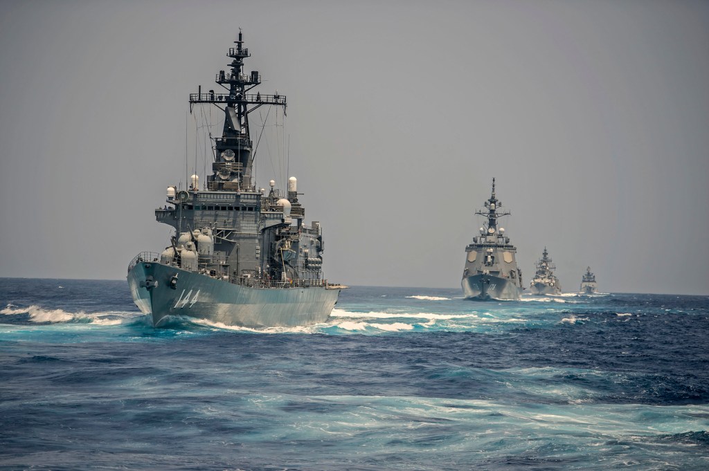 US, India and Japan launch joint naval exercises to keep China in check