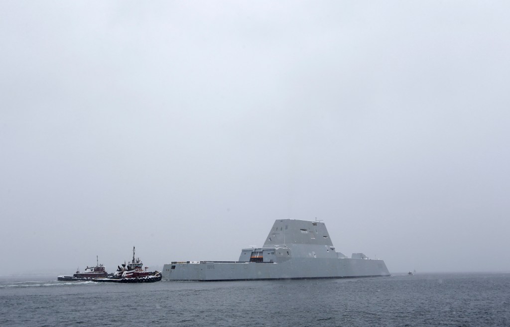 The Navy’s stealth destroyers to get new weapons and a new mission: killing ships