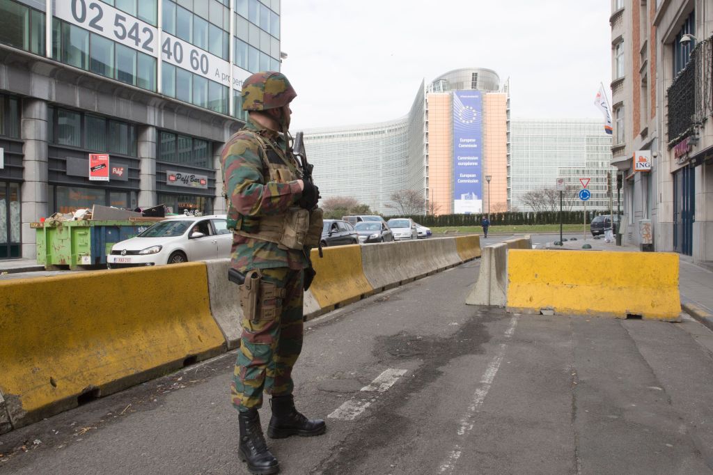 Air Force officer and family injured in Brussels attacks