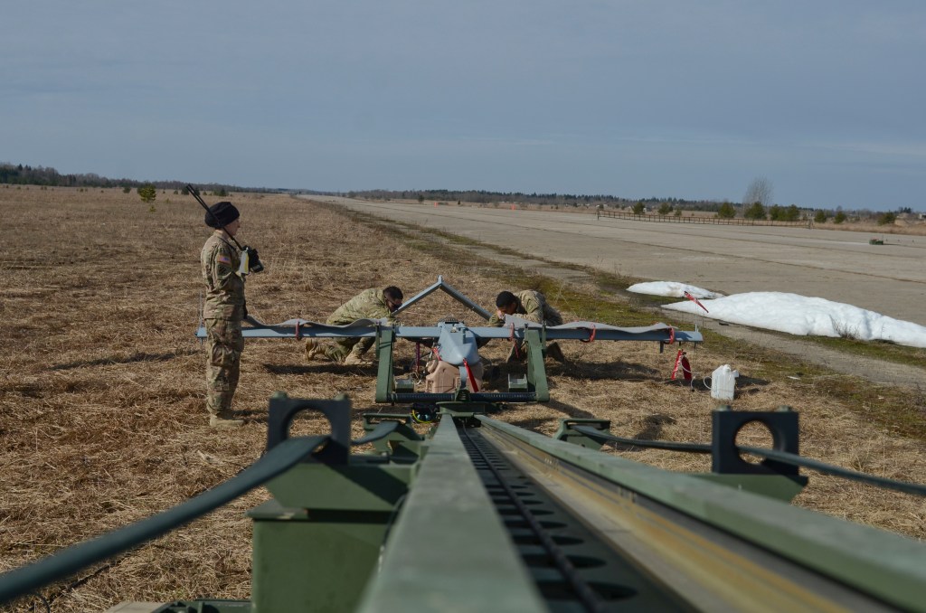 US military drone crashes in Polish woodland during training