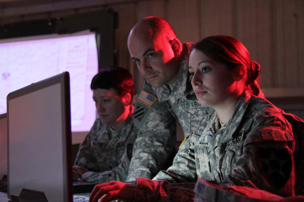 Army office for electronic warfare, sensors shuffles managers