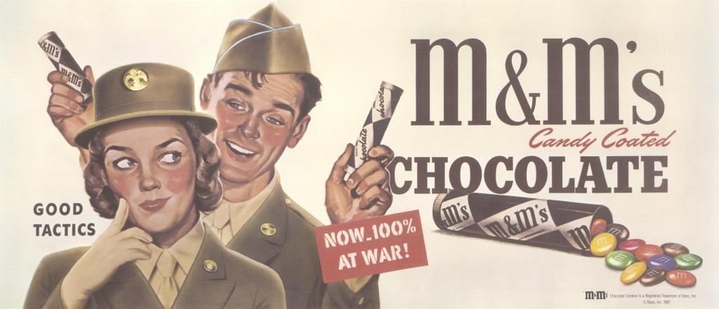Combat candy: As M&Ms turn 75, a look at sweets in service