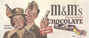 Combat candy: As M&Ms turn 75, a look at sweets in service