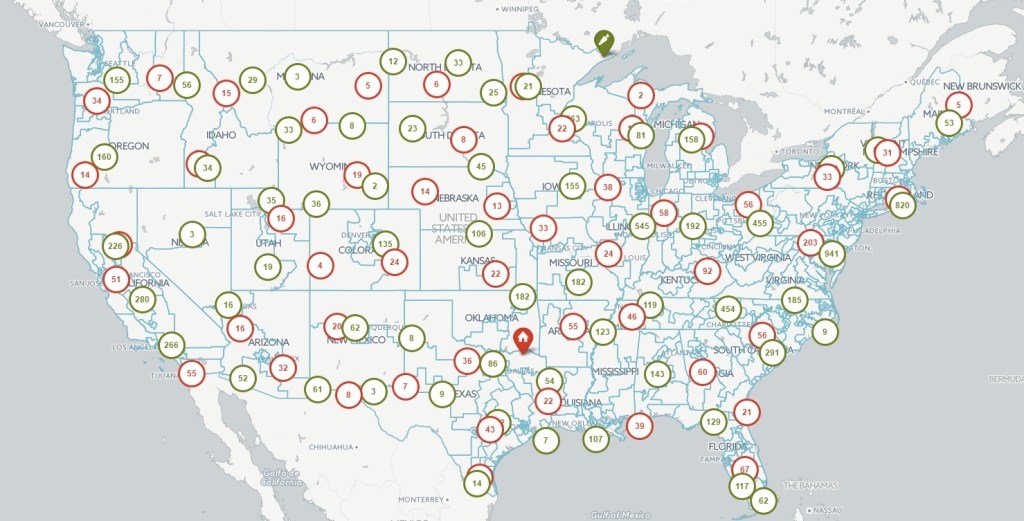 Interactive map shows farmers markets near VA sites