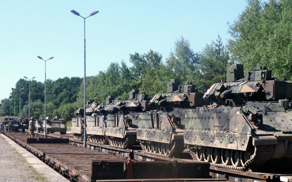 Pentagon plans for more troops in Europe