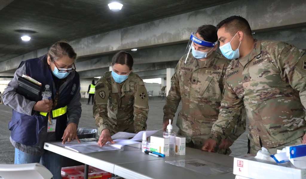 White House to deploy 1,000 more troops to help with COVID surge